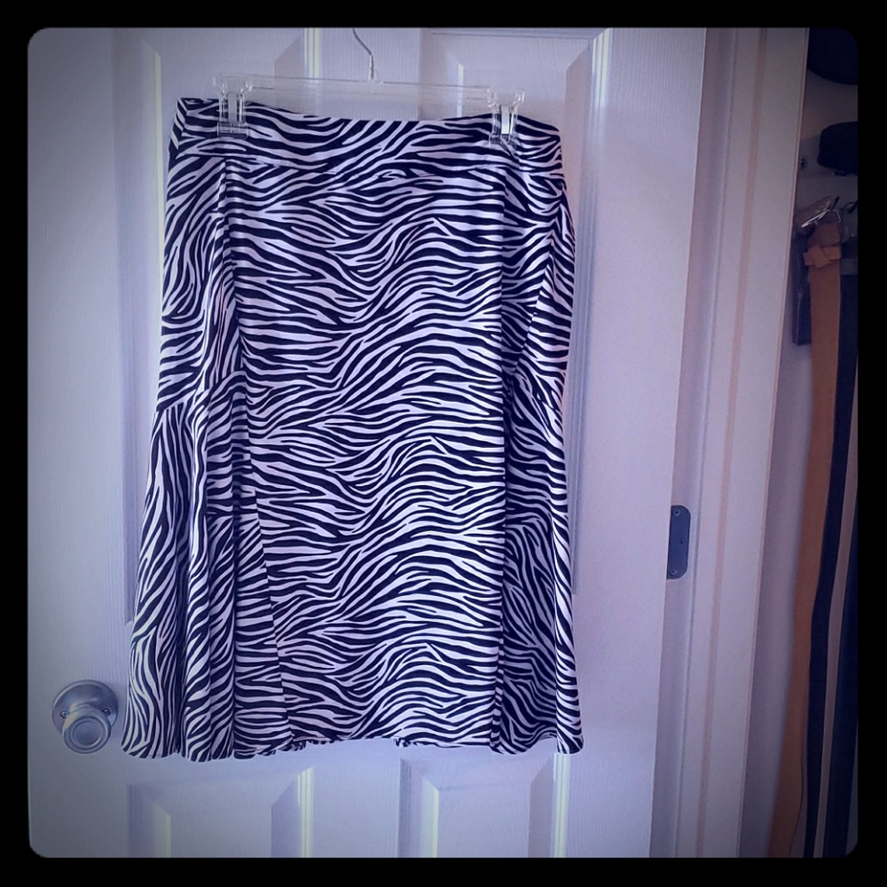 Michael Michael Kors zebra print skirt
